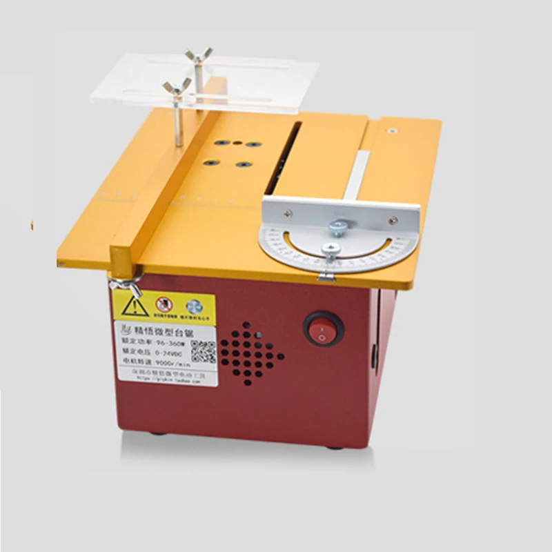 Mini Table Saw For Woodworking - T50/T60 mesin pemotong kecil DIY, gergaji