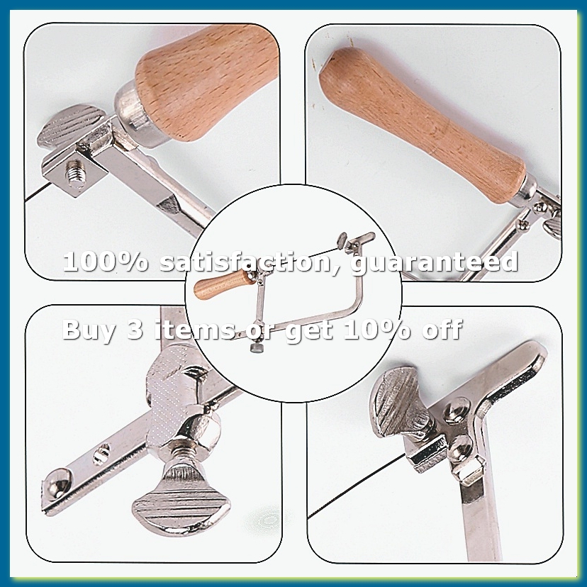 Hand Tools - Gergaji Busur Profesional yang Dapat Disesuaikan
