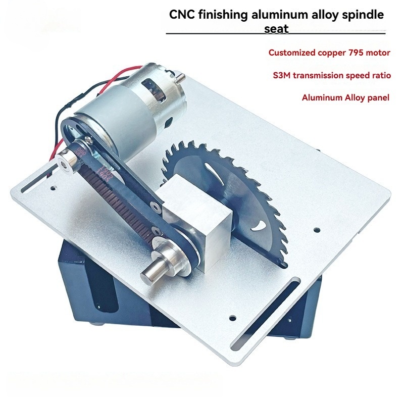 Mesin Gergaji Meja Mini 120W M - Mini Table Saw For Woodworking ulasan dan harga