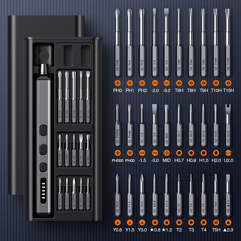 Set Obeng Listrik Kit Alat Lis - Electric Screwdriver Rechargeable Usb ulasan dan harga