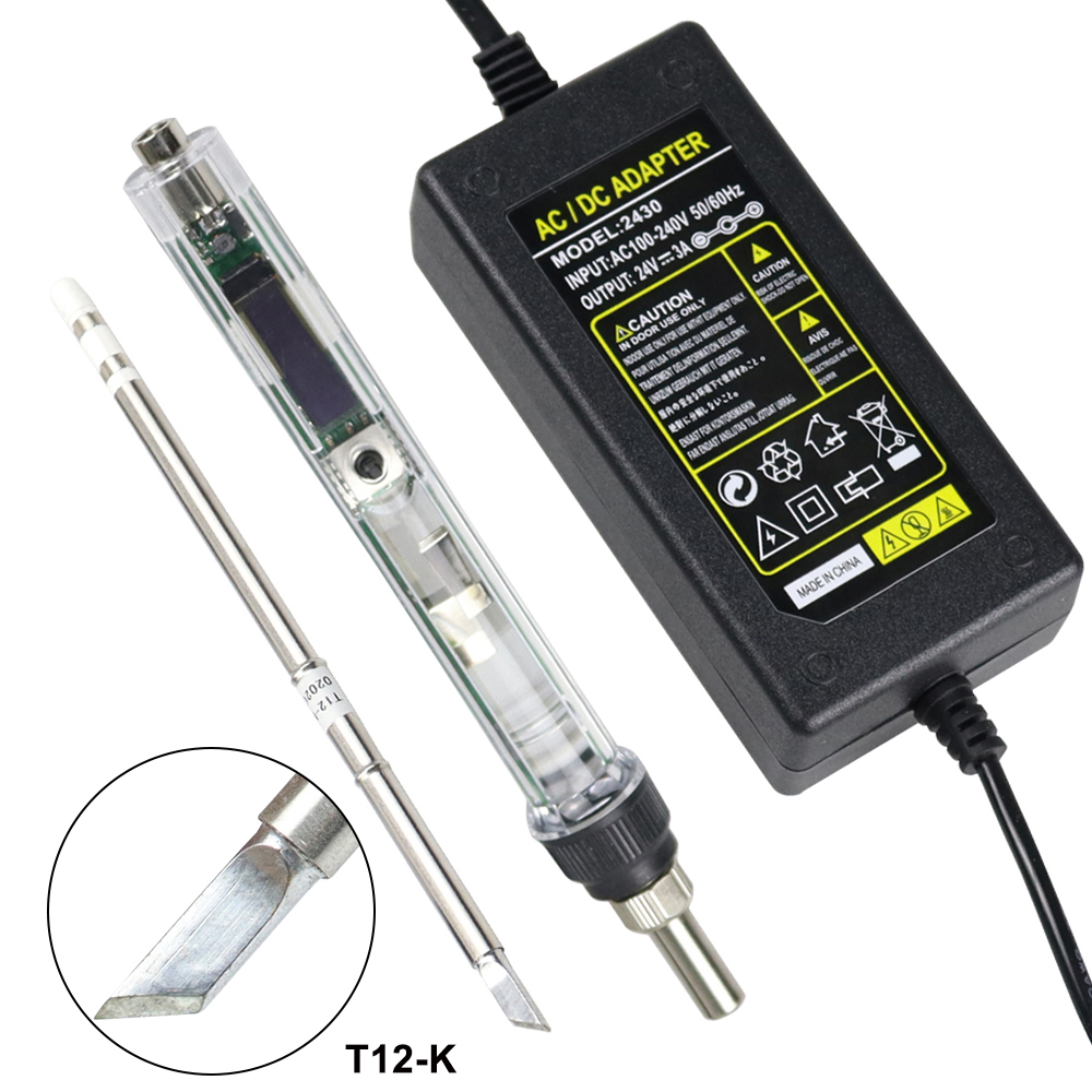 T12 Kit Besi Solder Listrik DC - Digital Soldering Station T12 ulasan dan harga