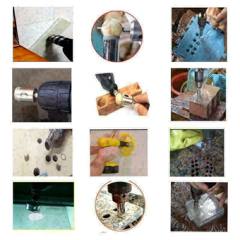 Set 10/15 Buah Mata Bor Ubin S - Reciprocating Saw Attachment Drill ulasan dan harga