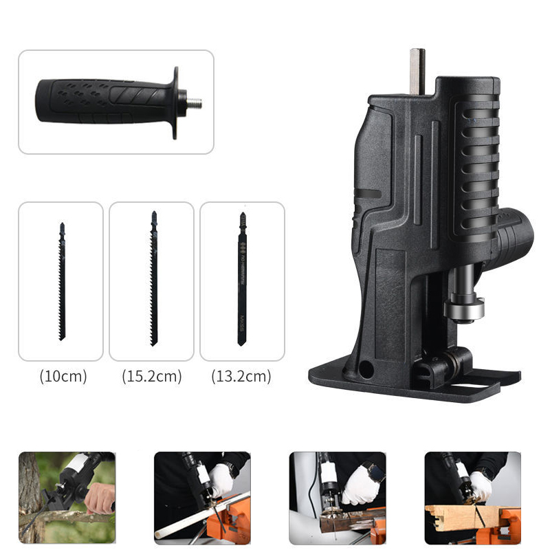 Bor Listrik Genggam ke Gergaji - Reciprocating Saw Attachment Drill ulasan dan harga