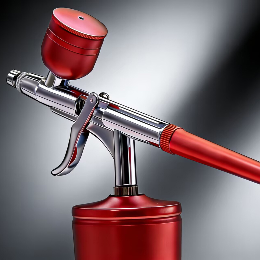 Alat Semprot Nirkabel Isi Ulan - Airbrush Kit With Mini Compressor ulasan dan harga
