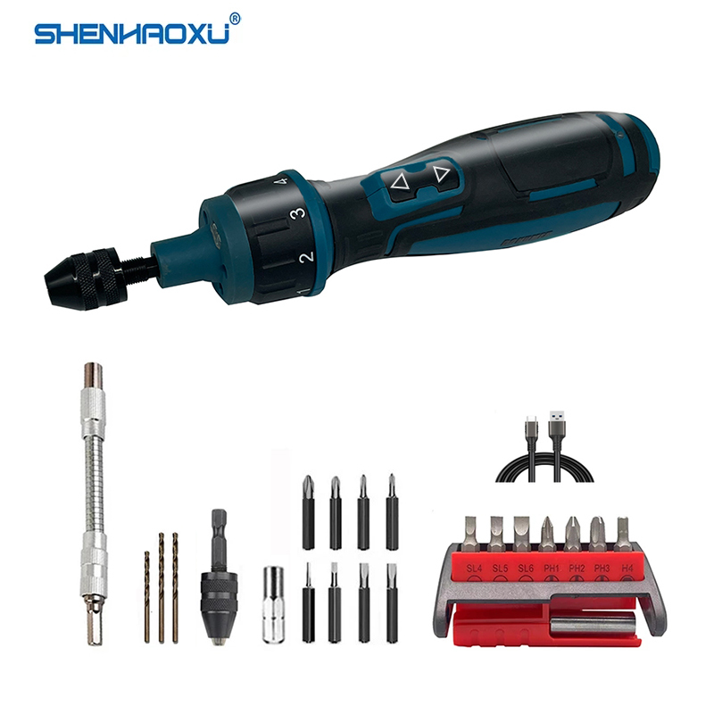 Set Alat Bor Mini Obeng Elektr - Electric Screwdriver Rechargeable Usb ulasan dan harga