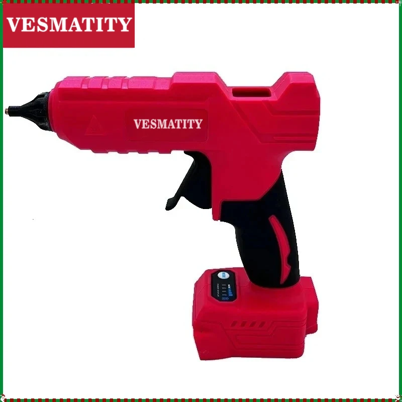 VESMATITY Pistol Lem Panas Ele - Hot Melt Glue Gun Cordless ulasan dan harga