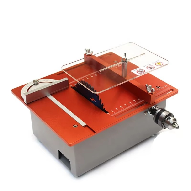 Mesin Gergaji Meja Mini Alumin - Mini Table Saw For Woodworking ulasan dan harga