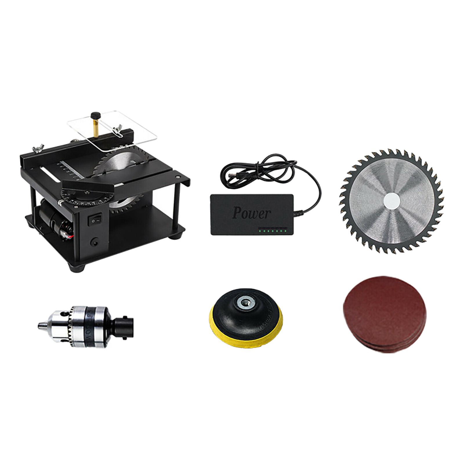 Set Gergaji Meja Mini Bundar 4 - Mini Table Saw For Woodworking ulasan dan harga