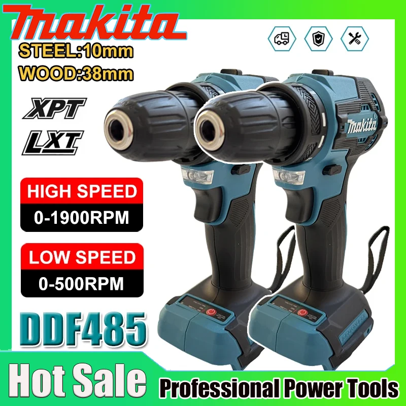 Makita DDF485 Bor Palu Tanpa K - Brushless Cordless Electric Drill 18V ulasan dan harga