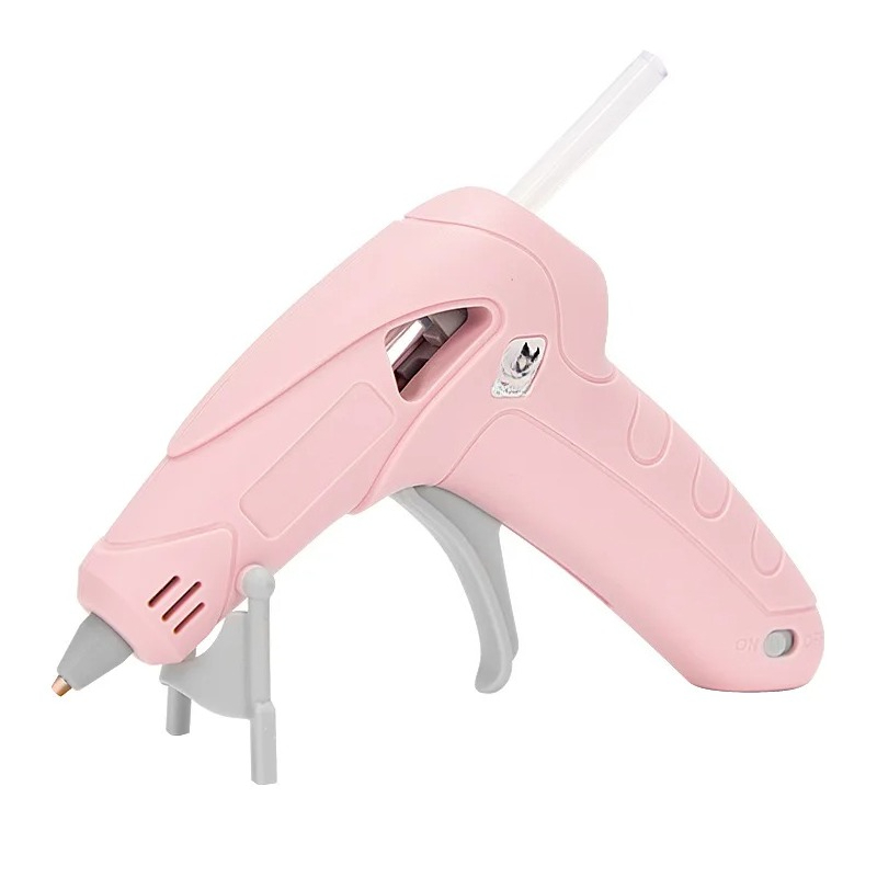 Pistol Lem Listrik Tanpa Kabel - Hot Melt Glue Gun Cordless ulasan dan harga