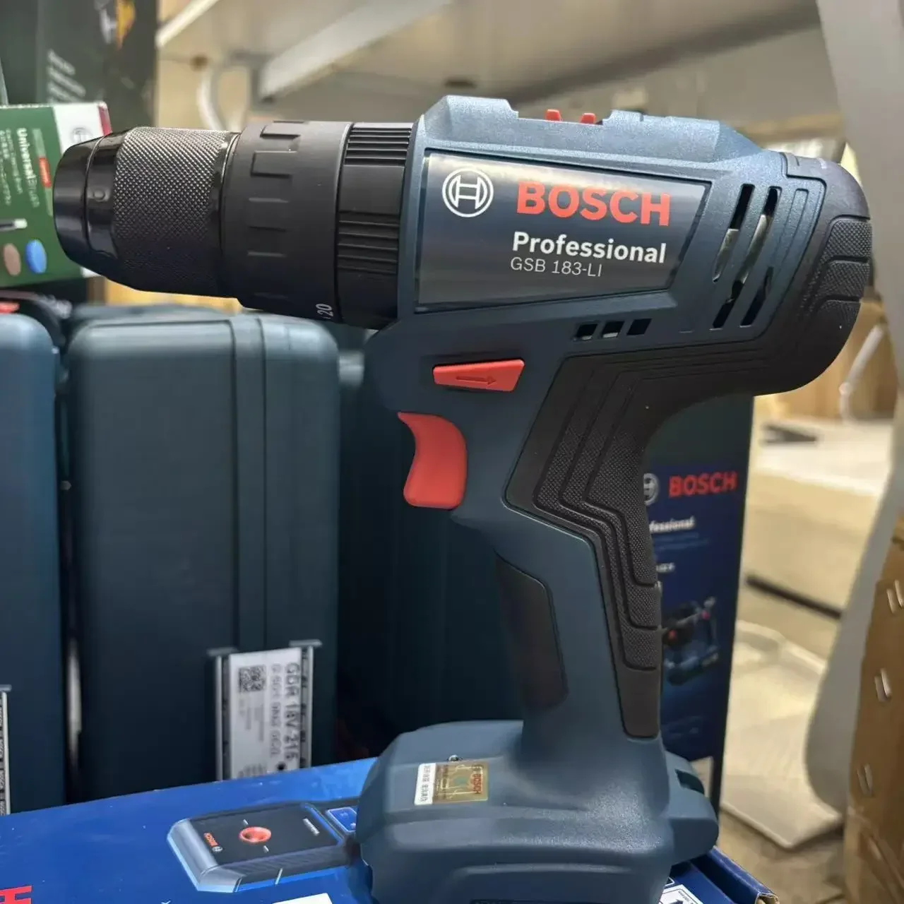 Bosch GSB 183-LI, Bor Elektrik - Brushless Cordless Electric Drill 18V ulasan dan harga