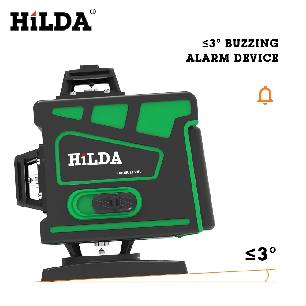 HILDA 16/12 Garis Laser Level  - Laser Level 16 Lines 4D Green ulasan dan harga