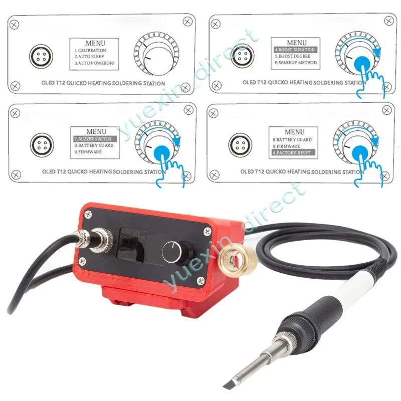 Solder Besi Solder T12 Digital - Digital Soldering Station T12 ulasan dan harga