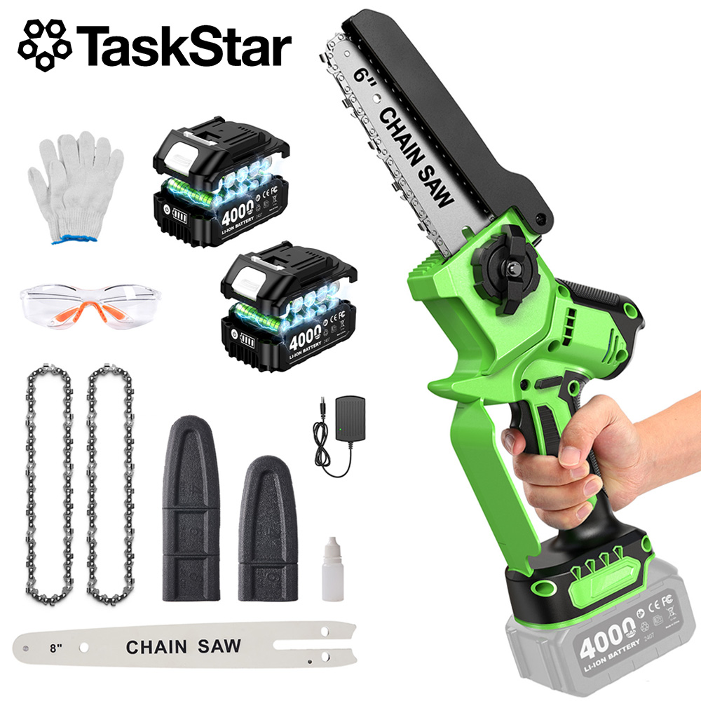 Gergaji Listrik Tanpa Sikat Ta - Mini Electric Chainsaw 6 Inch ulasan dan harga
